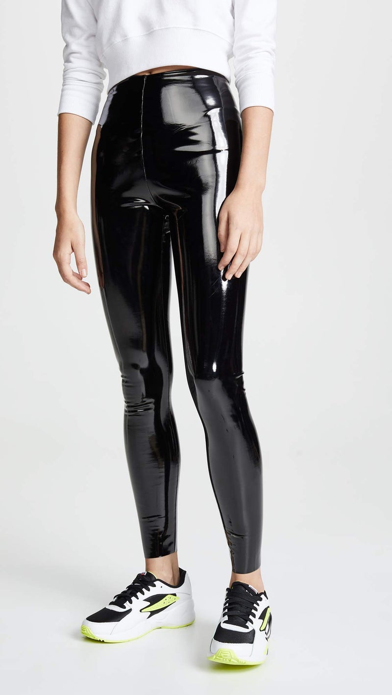 Commando Perfect Control Faux Patent Leather Legging, All-Day Comfort, Black (Medium) - Image 2